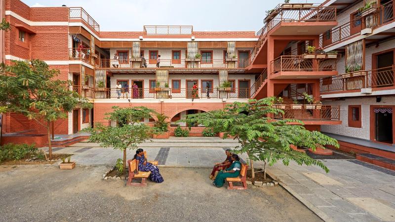 Image: Sanjaynagar Slum Redevelopment Project, Ahmednagar, Maharashtra  Credit: Community Design Agency