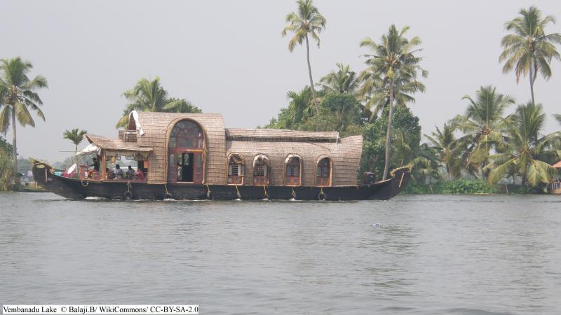 Vembanadu Lake  © Balaji.B/ WikiCommons/ CC-BY-SA-2.0