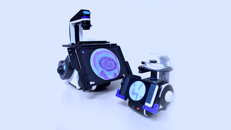 Cilika–Portable digital inverted microscope